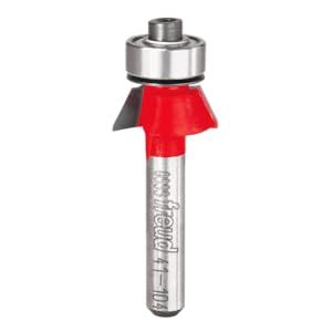 Freud 41 104 25 Degree 2 Flute Bevel Trim Router Bit With 1 4 Inch