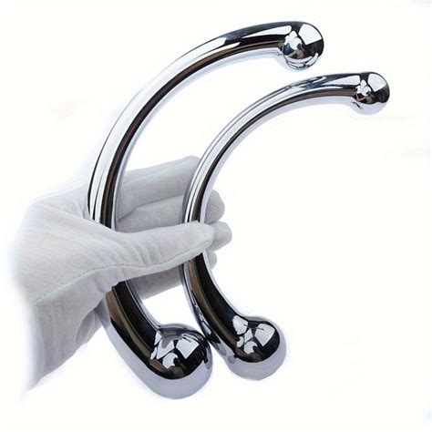 Butt Plug Sex Toys Anal Plug Metal Curved Double Headed Sex Toy Walmart