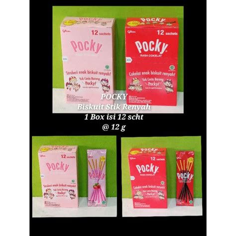 Jual Pocky Biskuit Stik Renyah Box G G X Sachet Exp