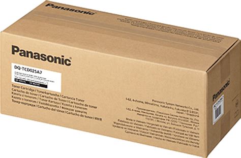 Тонер-картридж Panasonic DQ-TCD025A7, черный, для лазерного принтера ...