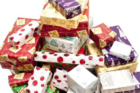 photo  large pile  multicolored christmas gifts  christmas images