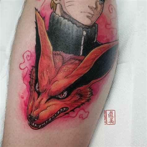 Top 67+ naruto and kurama tattoo latest - in.cdgdbentre