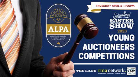 ALPA Young Auctioneer Competition 2023 on Livestream