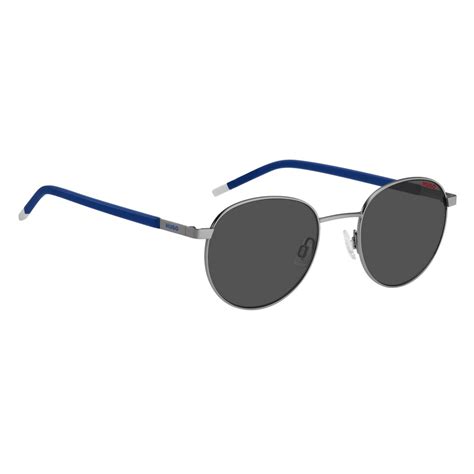 Hugo Boss HG 1230 S PJP IR Blue Sunglasses Man