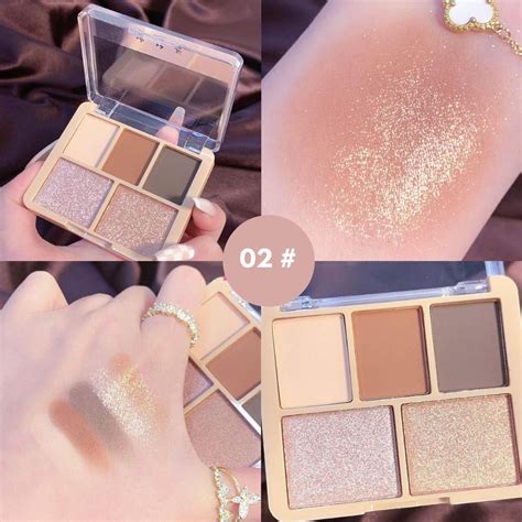 Jual Eyeshadow Nude Matte Glitter Korean Palette Pigmented Warna Shopee Indonesia