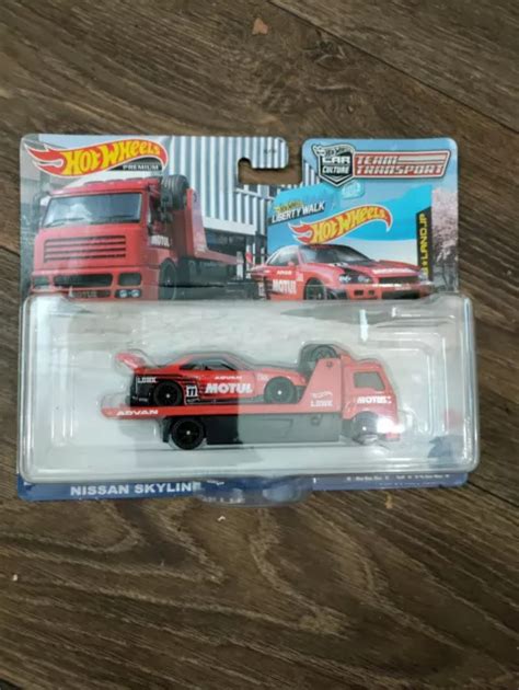 HOT WHEELS LB ER Super Silhouette Nissan Skyline Transporter Fleet