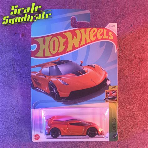Hot WHEELS 2020 KOENIGSEGG JESKO ORANGE HW EXOTICS Not Pagani Bugatti Lamborghini Aventador