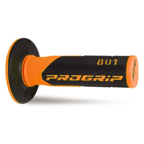 Puños para mando de gas OFF ROAD PROGRIP 801 201 Naranja Negro