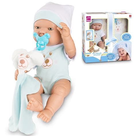 Bebezinho De Verdade - Meu Bebezinho de Verdade Newborn Boneca Menino com Chupeta e Naninha ...