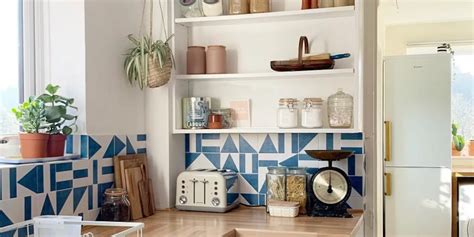 25 Peel and Stick Backsplash Ideas To Revamp Your Rental - Brit + Co