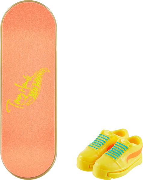 Hot Wheels Skate Neon Bones Tony Hawk Fingerboard And Removable Skate Shoes Walmart