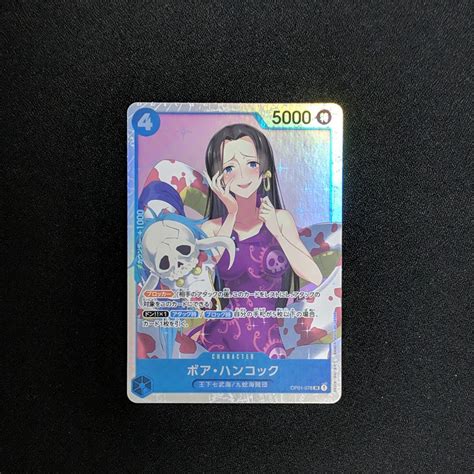 Mint Op01 Boa Hancock Op01 078 Sr One Piece Tcg Hobbies And Toys Toys And Games On Carousell