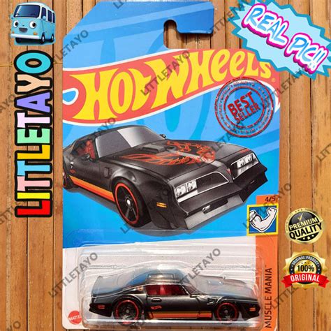 Jual HOT WHEELS 77 PONTIAC FIREBIRD T A 2024 HITAM MUSCLE HOTWHEELS ORIGINAL MATTEL Shopee