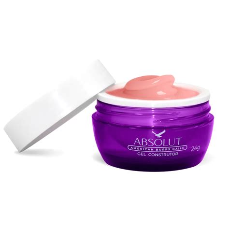 Absolut Gel Construtor Pink Nude G American Burrs Nails Beleza Unika
