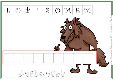 Atividade Lobisomem Educação Infantil - Atividade Lobisomem Educação Infantil - RETOEDU