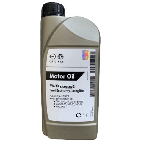 GM MOTOR OIL DEXOS 2 5W-30 1L - Motorové oleje a filtre - 123-olej.sk
