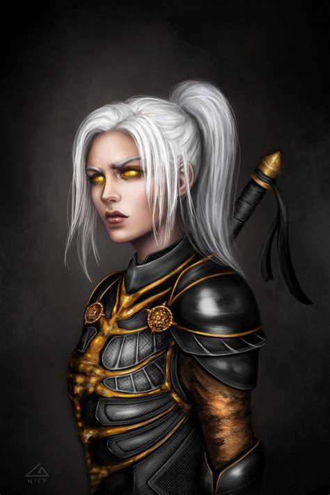 Aasimar Paladin Commission for Amy by KuraiGeijutsu on DeviantArt