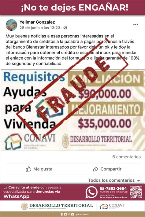 Conavi On Twitter ES UN FRAUDE Recuerda Que Nuestros Programas Son