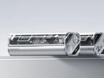 Выпущен Red Magic Deuterium Energy Bar — «прозрачный» пауэрбанк с OLED ...