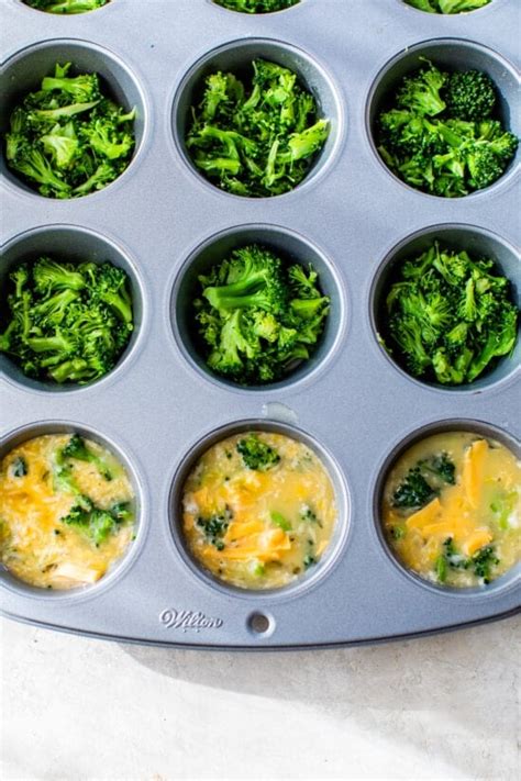 Broccoli And Cheese Egg Muffins Recipe Chronicle