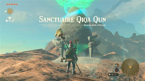 Sanctuaire Qiqa Qun Soluce The Legend Of Zelda Tears Of The Kingdom