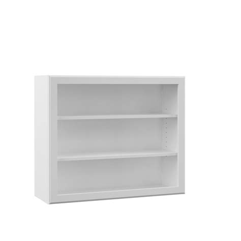 Hampton Bay Designer Series Elgin Assembled 36x30x12 In Wall Open