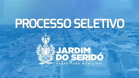 Processo Seletivo Prefeitura de Jardim do Seridó RN 2024