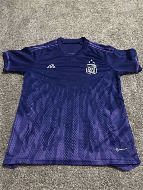 Adidas × Soccer Jersey Argentina 2022 World Cup Away … - Gem