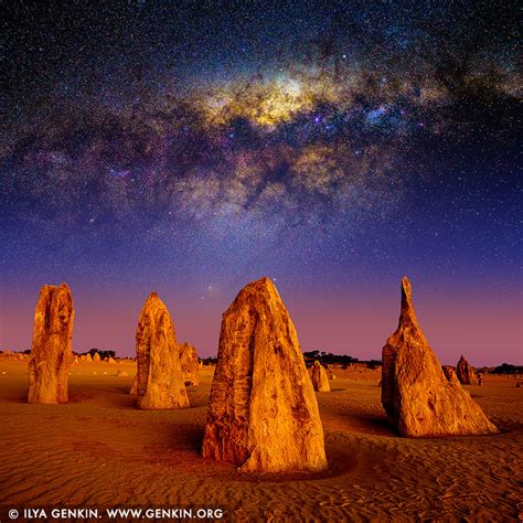 Starry Night In The Pinnacles Desert Print Photos Fine Art Landscape