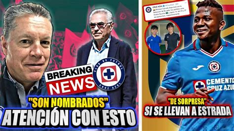 Davila Y Pelaez Los Directivos Que Merece Cruz Azul Estrada Se Va