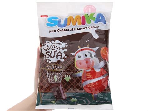 Kẹo mềm socola sữa Sumika gói 140g giá tốt tại Bách hoá XANH