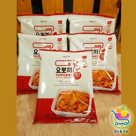 Instant Noodle Promotion Yopokki Rice Cake Tteokbokki Sweet Spicy