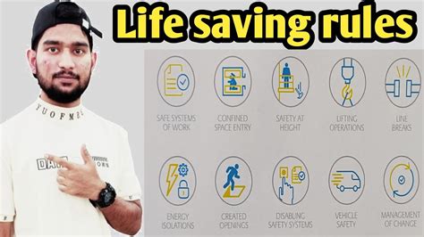 Life Saving Rules Saudi Arabia Life Saving Rules Sabic Safety Video