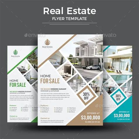 Real Estate Flyer | Real estate flyers, Poster design layout, Flyer ...