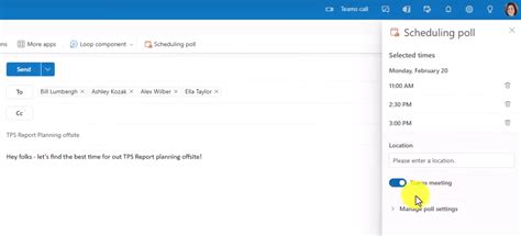 Outlook Scheduling Poll – Technology@Wooster