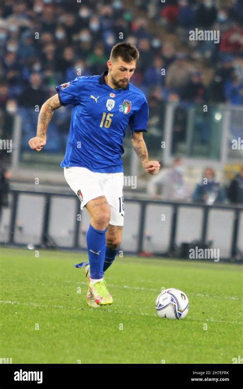 Francesco Acerbi Of Italy During The Fifa World Cup Qualifiers