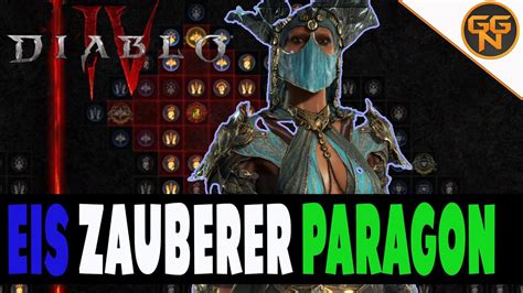 Diablo 4 Guide Paragon Skillung Eis Zauberer Maschine Gun Kelly