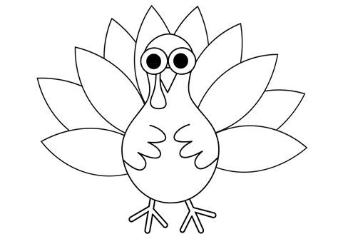 Turkey Template Cut Out