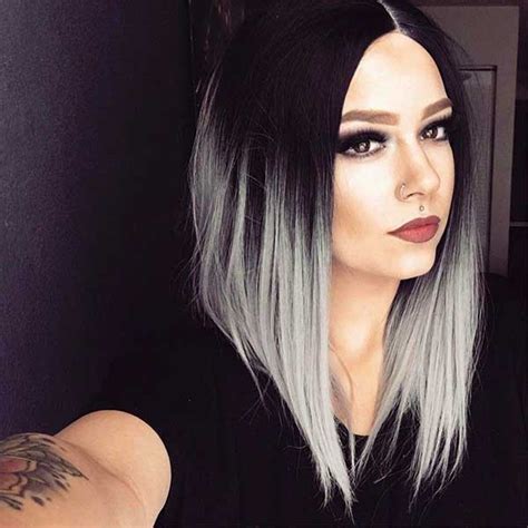 Californiana Em Cabelo Preto - 37 Californianas em Cabelos Pretos + Passo a passo FÁCIL! | Short ombre ...