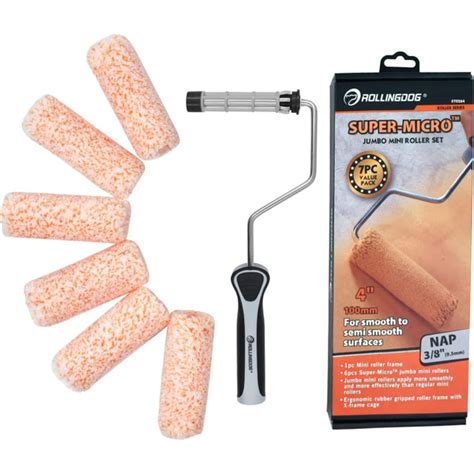 Характеристики Набор малярный ROLLINGDOG SUPER-MICRO Jumbo, малярные ...
