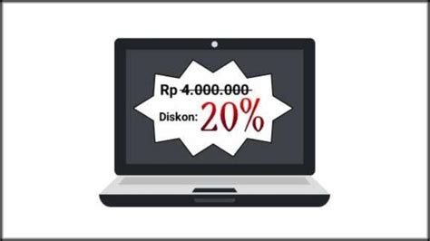 Cara Mencari Harga Sebenarnya Dan Setelah Diskon Cilacap Klik