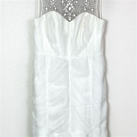 Ann Taylor Dresses Ann Taylor Wedding Dress Gown Tulle Embellished