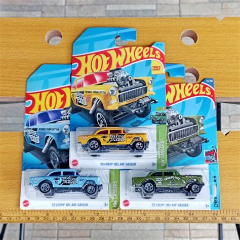 Hot Wheels Chevy Bell Air Gasper Package Shopee Malaysia