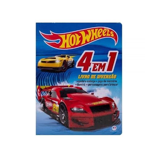 Livro Infantil Em Hot Wheels Livro De Divers O Ciranda Cultural Papelaria Criativa