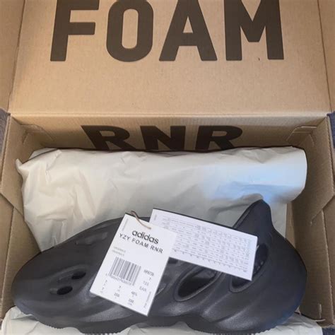 YZY FOAM RNR ADULTS (Yeezy Foam Runner) - ONYX -... - Depop