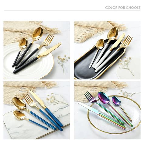 New Hot Best Selling High Quality 304 Stainless Steel Cutlery Sets Hotel Flatware Metal Knife