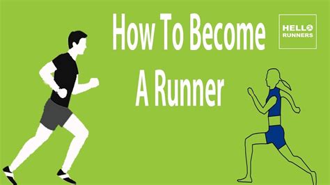 How To Become A Runner Become A Runner Runner How To Become