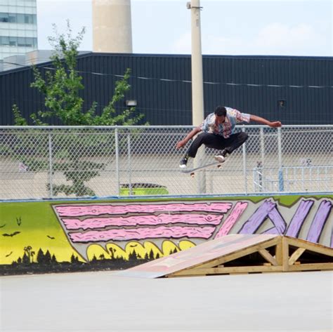 A Skateboard Park in Action | Loulou Downtown