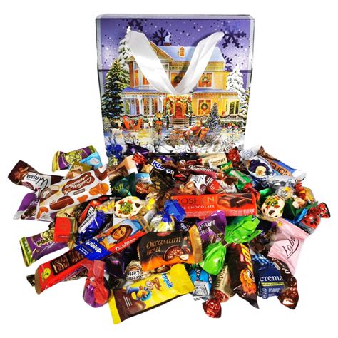 Новорічний подарунковий набір цукерок Унікальна цукерка №10 "Супер ...