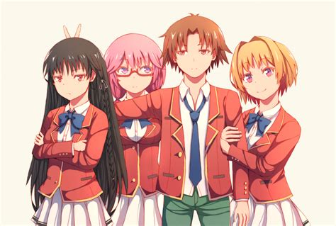 Classroom Of The Elite 4k Ichika Amasawa Takuya Yagami Housen